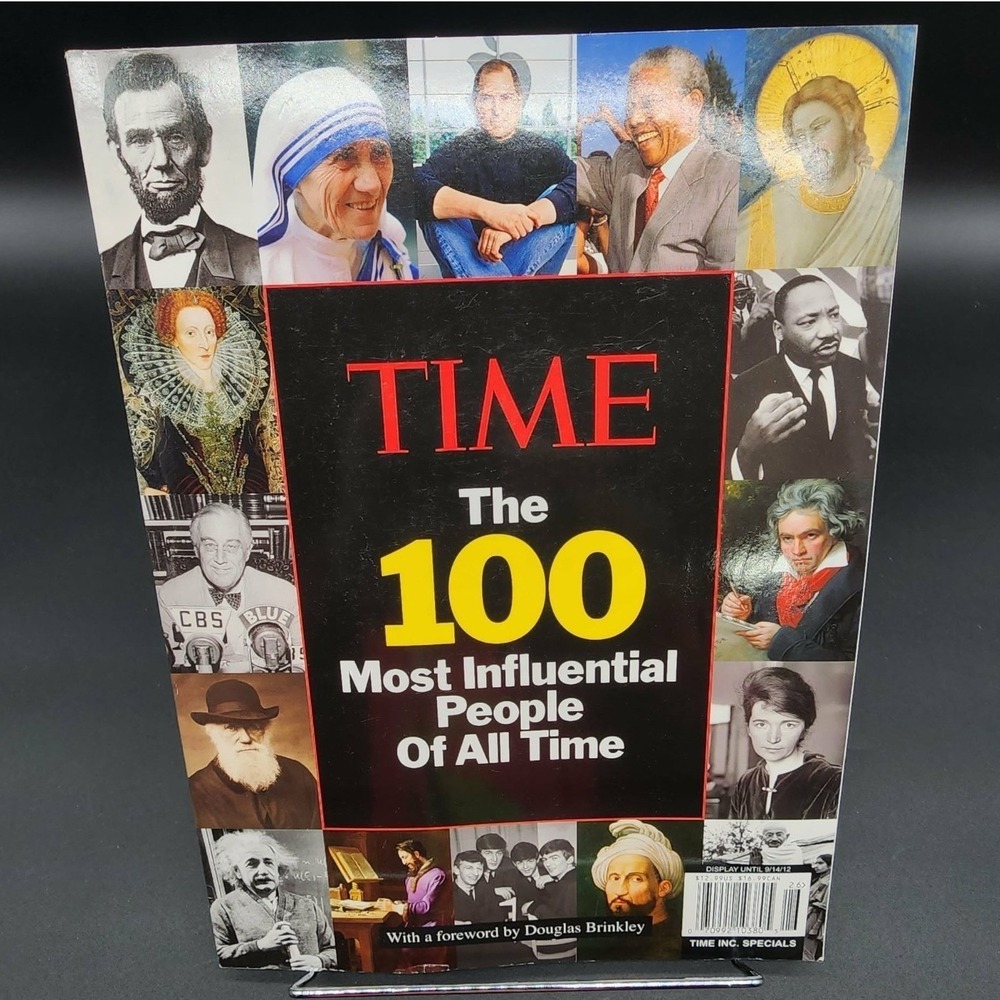 TIME The 100 Most Influential People Of All Time Magazine New Old Stock History‎